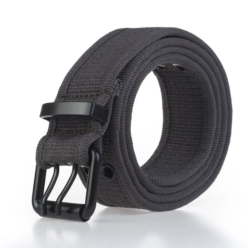 110cm x 3.8cm AWMN Tactical Belt Adjustable Waist Belts Camping Hunting Lightweight Nylon Waistband