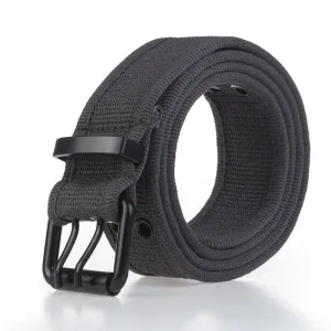 110cm x 3.8cm AWMN Tactical Belt Adjustable Waist Belts Camping Hunting Lightweight Nylon Waistband