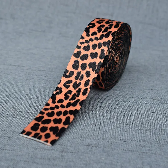 12 Colors Printed Webbing Ribbon Luggage Belt Strap Rope