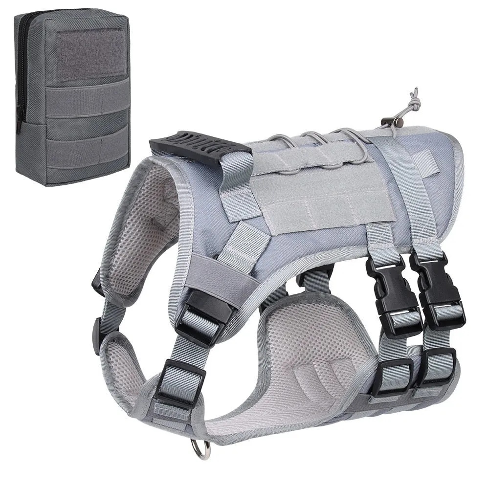 Adventure Paws: Tactical Dog Harness - Your Perfect Outdoor Training and Walking Companion for Medium and Large Dogs!