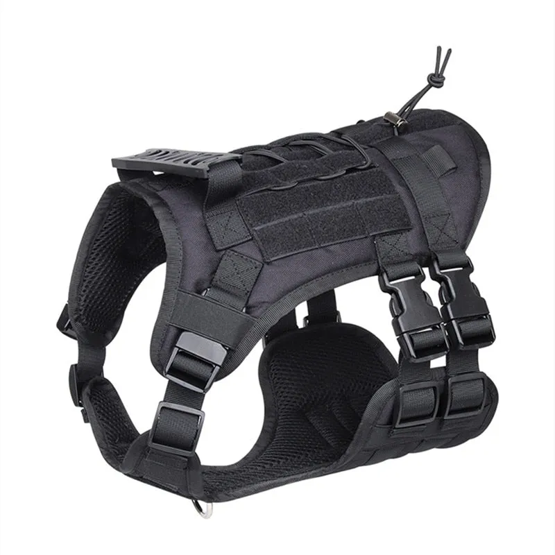 Adventure Paws: Tactical Dog Harness - Your Perfect Outdoor Training and Walking Companion for Medium and Large Dogs!