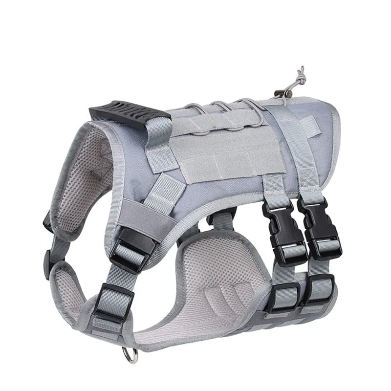 Adventure Paws: Tactical Dog Harness - Your Perfect Outdoor Training and Walking Companion for Medium and Large Dogs!