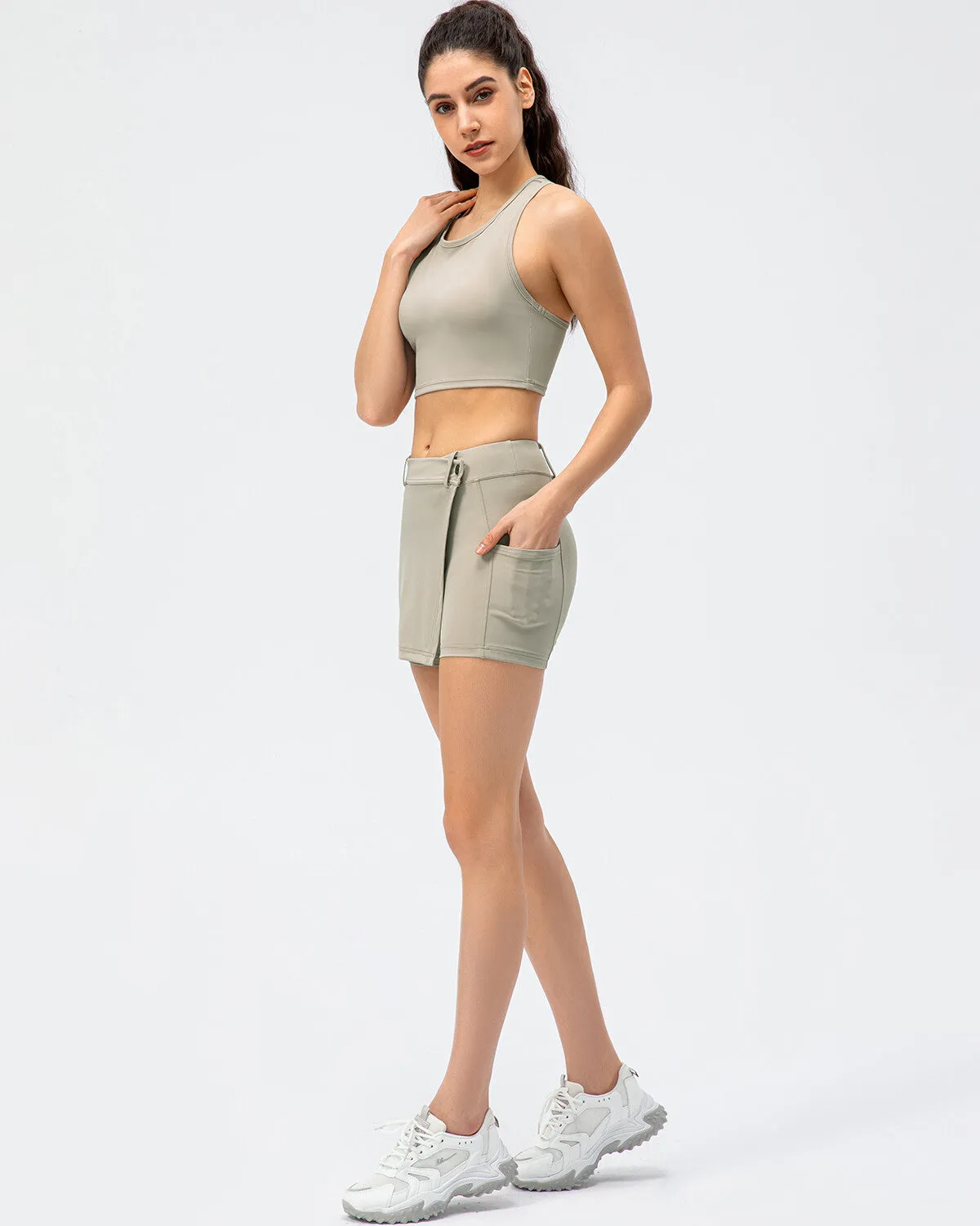 Amara Skirt - Khaki