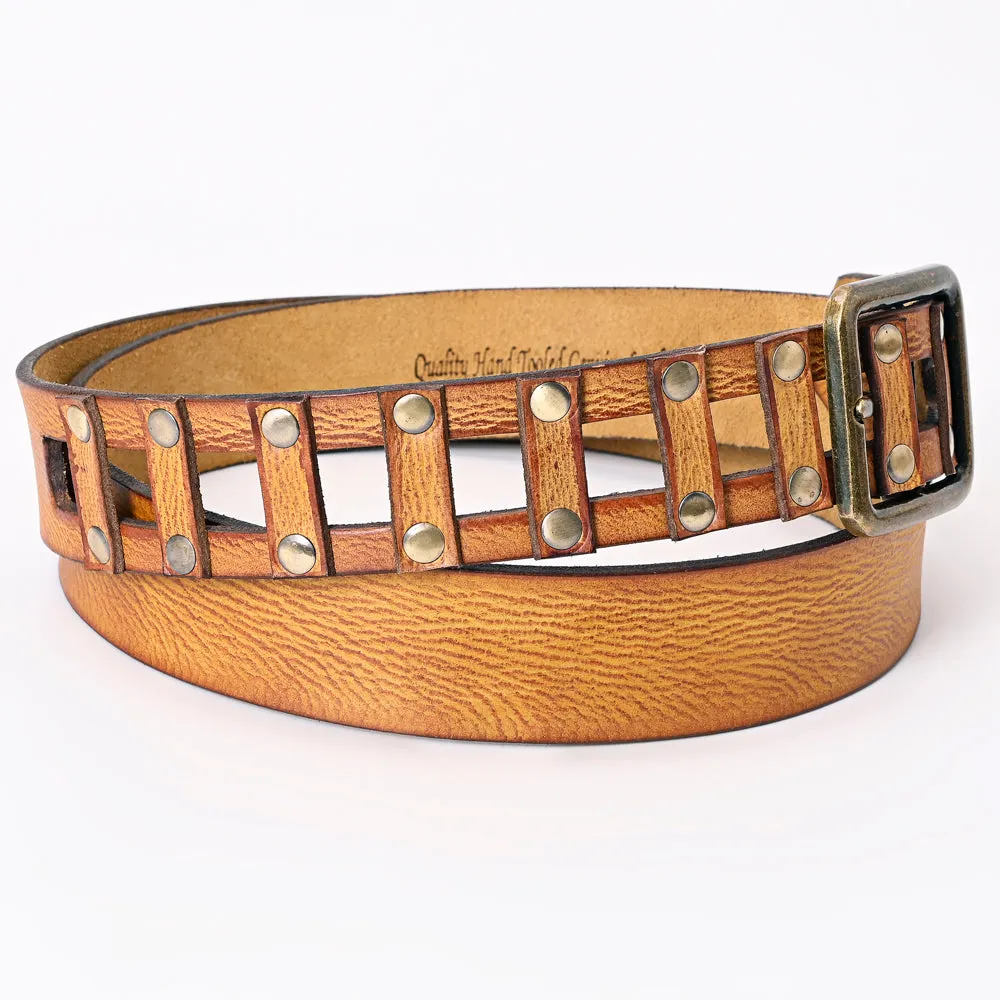 American Darling Full Grain Genuine American Leather Belt Men and Women