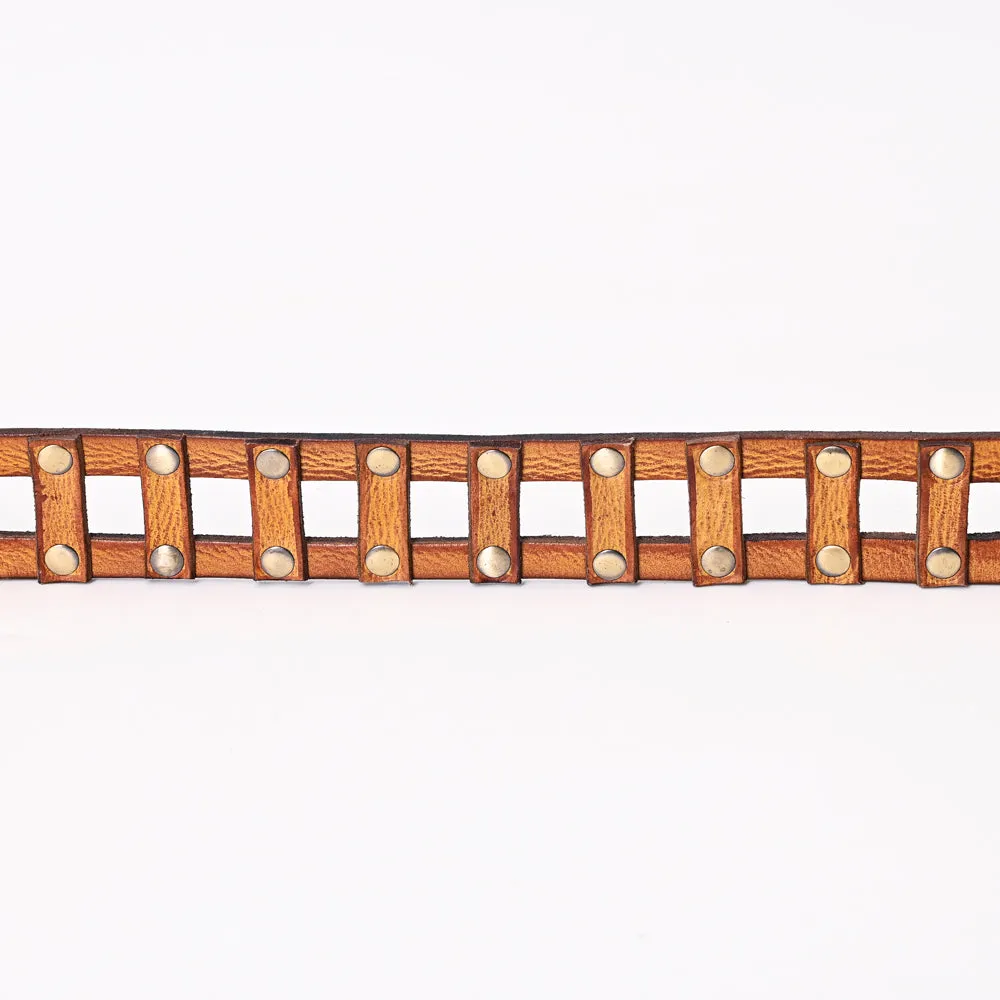 American Darling Full Grain Genuine American Leather Belt Men and Women
