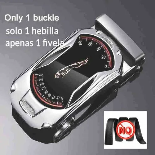 Belts Men Sports Car Luxury Brand Designer Fashion Automatic Buckle