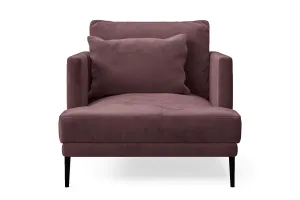 Bisceglie Armchair Grape Velvet