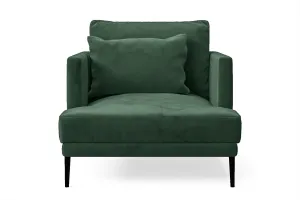 Bisceglie Armchair Green Velvet