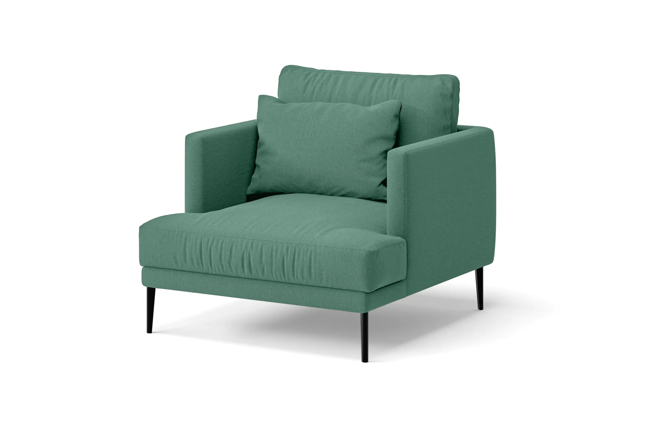 Bisceglie Armchair Mint Green Linen Fabric