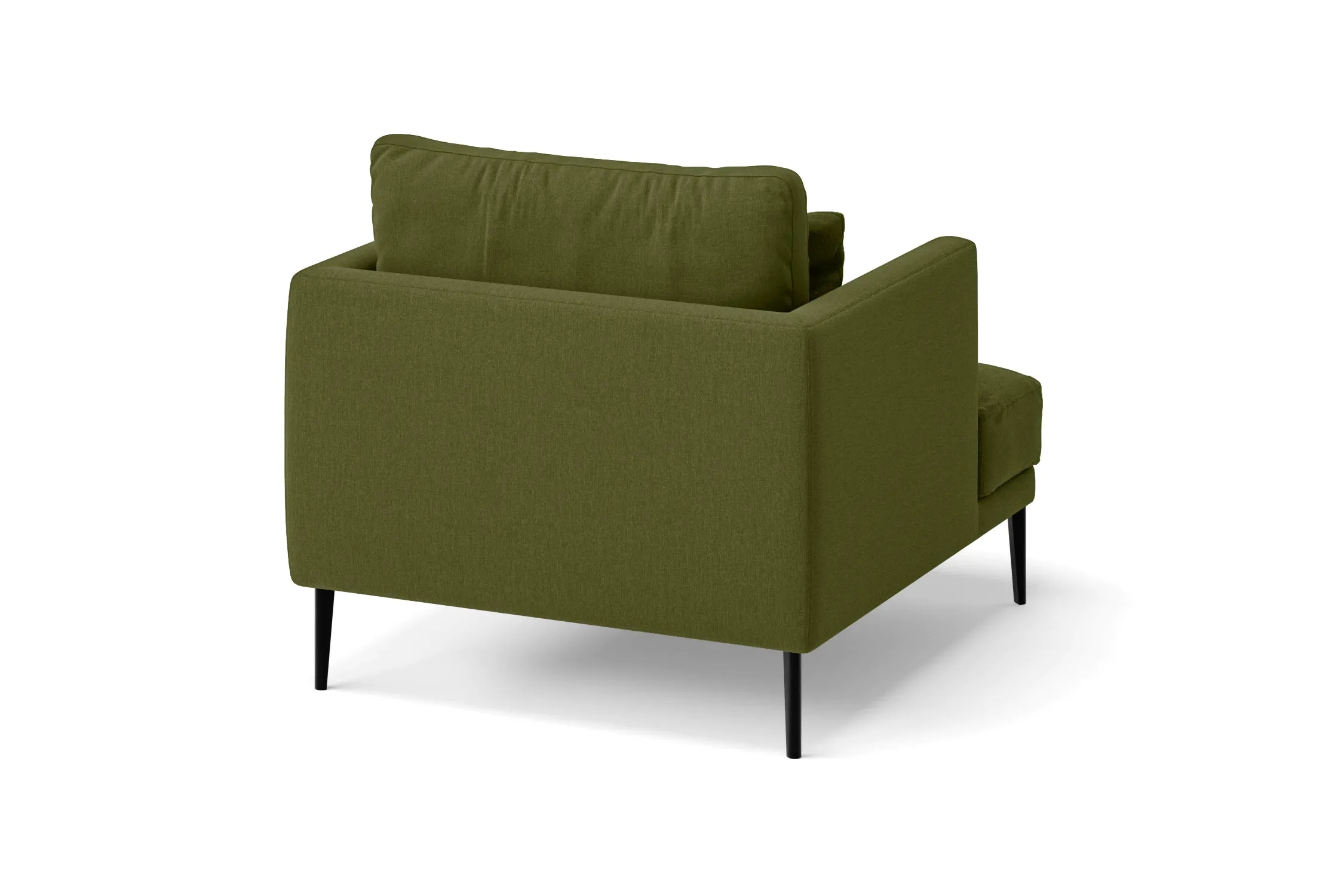 Bisceglie Armchair Olive Linen Fabric