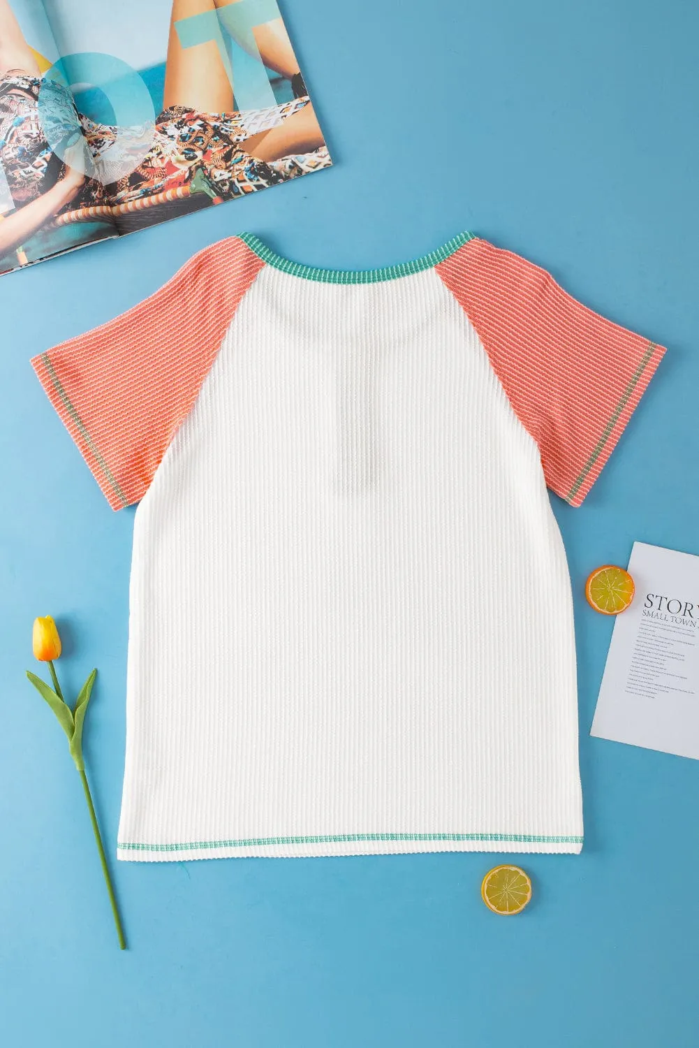 Bohemian Henley Top