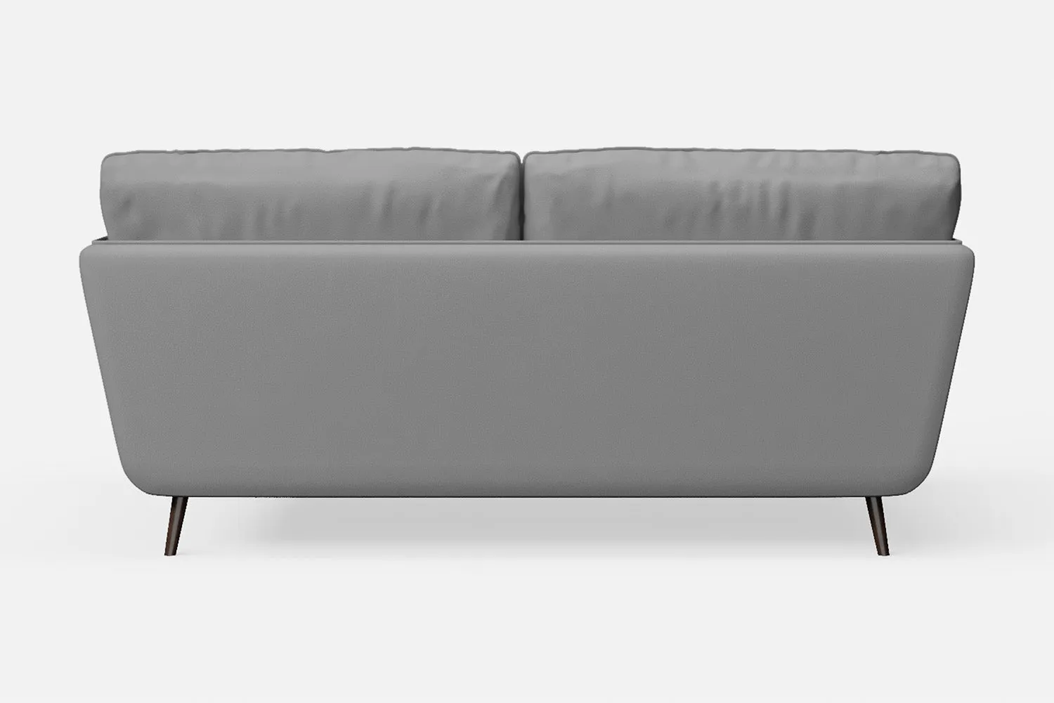 Bologna 2 Seater Sofa Grey Leather