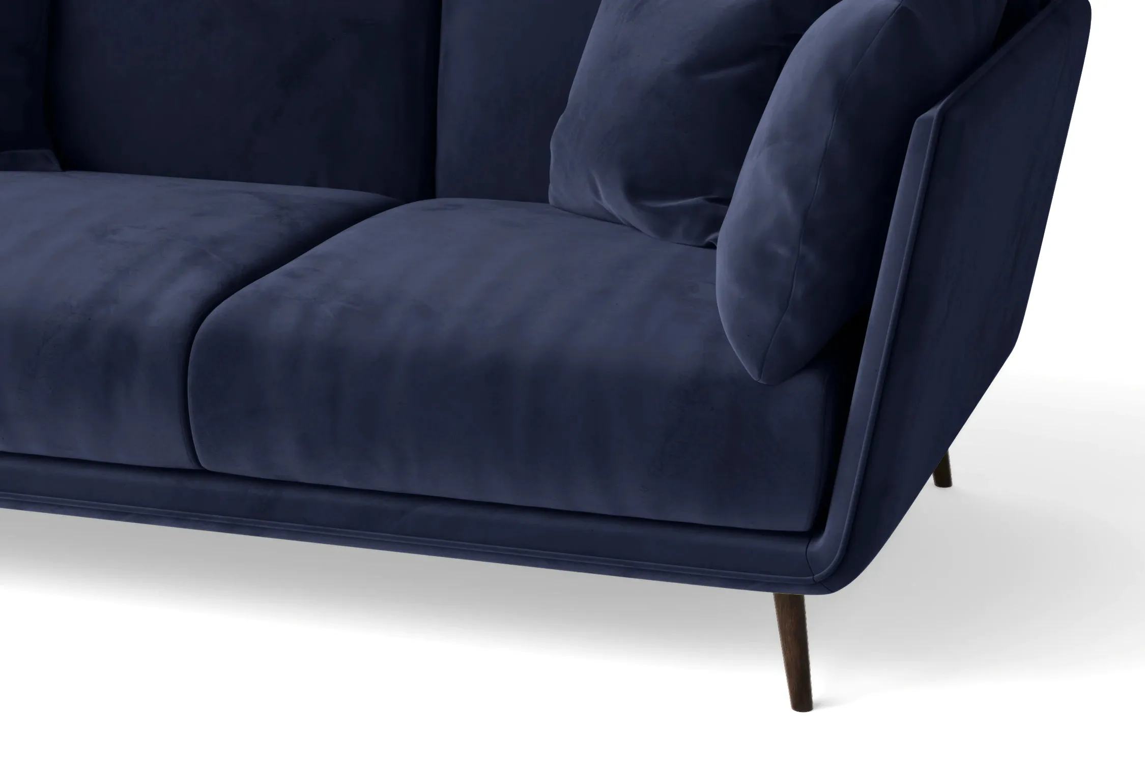 Bologna Armchair Dark Blue Velvet