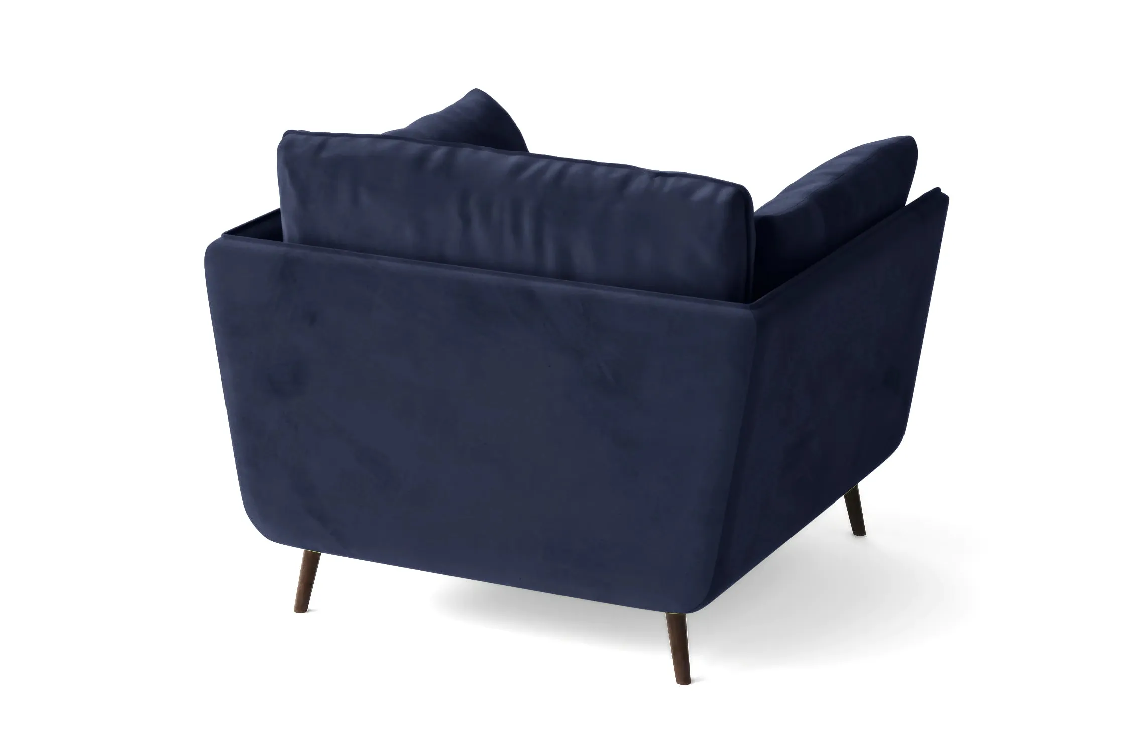 Bologna Armchair Dark Blue Velvet