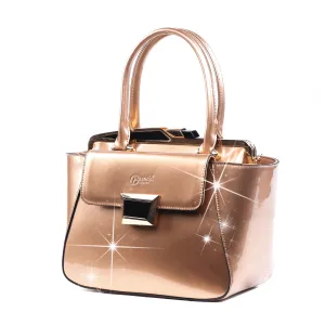 Brangio Sleek Metallic Handbag