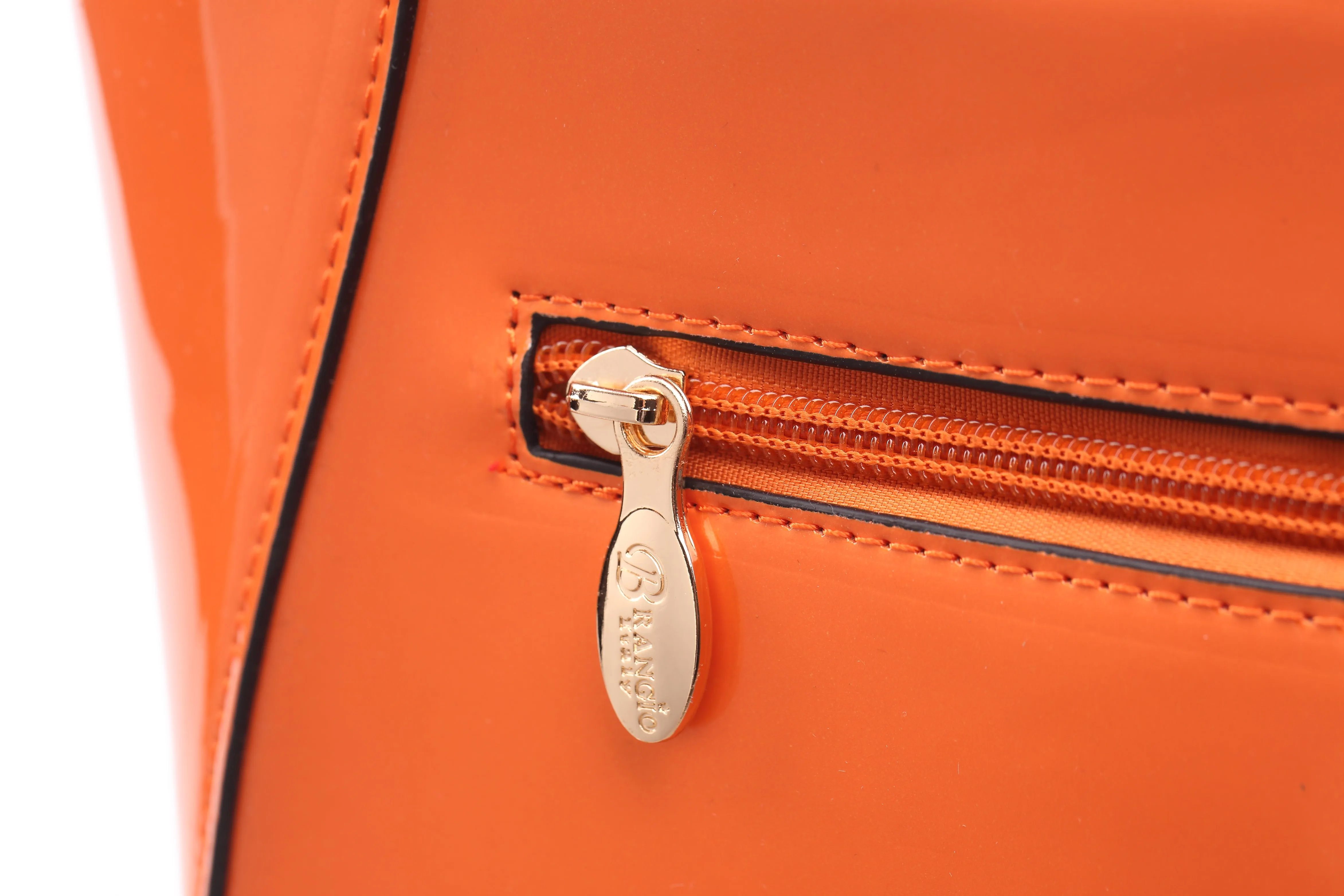 Brangio Sleek Metallic Handbag