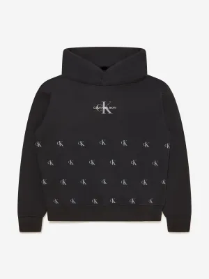 Calvin Klein Boys Repeated Monogram Hoodie