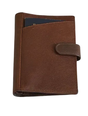 Cambridge Passport Leather Wallet, Travel Wallet