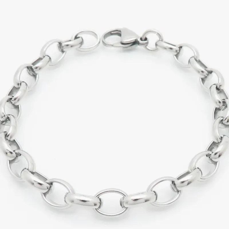 Casual Charm Stainless Steel Splicing Chain Design (Free)