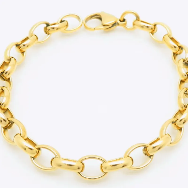 Casual Charm Stainless Steel Splicing Chain Design (Free)
