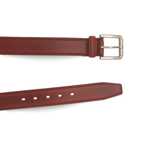 CHARLIE - Men's Tan Genuine Leather Belt