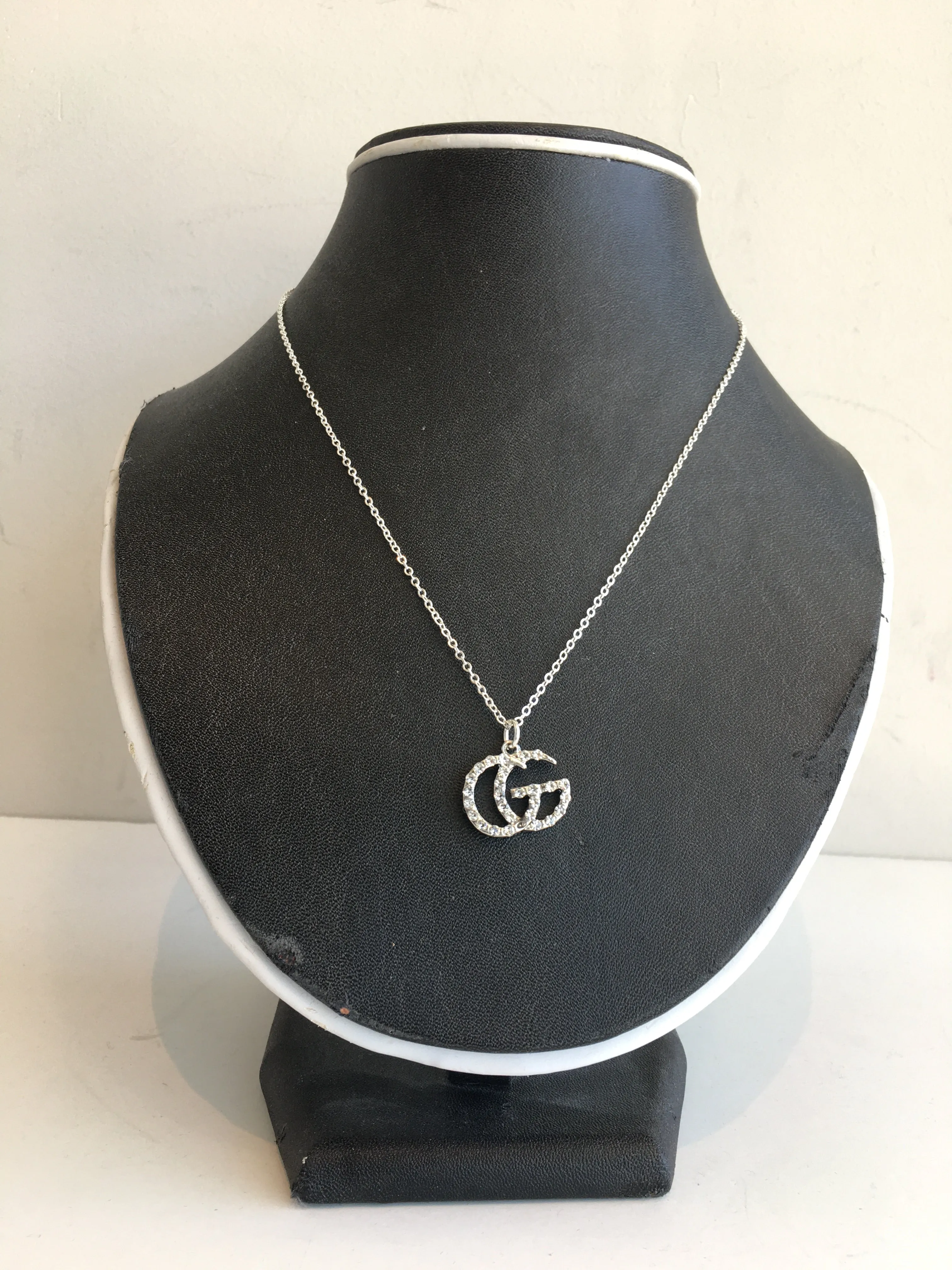 Designer Button Necklace