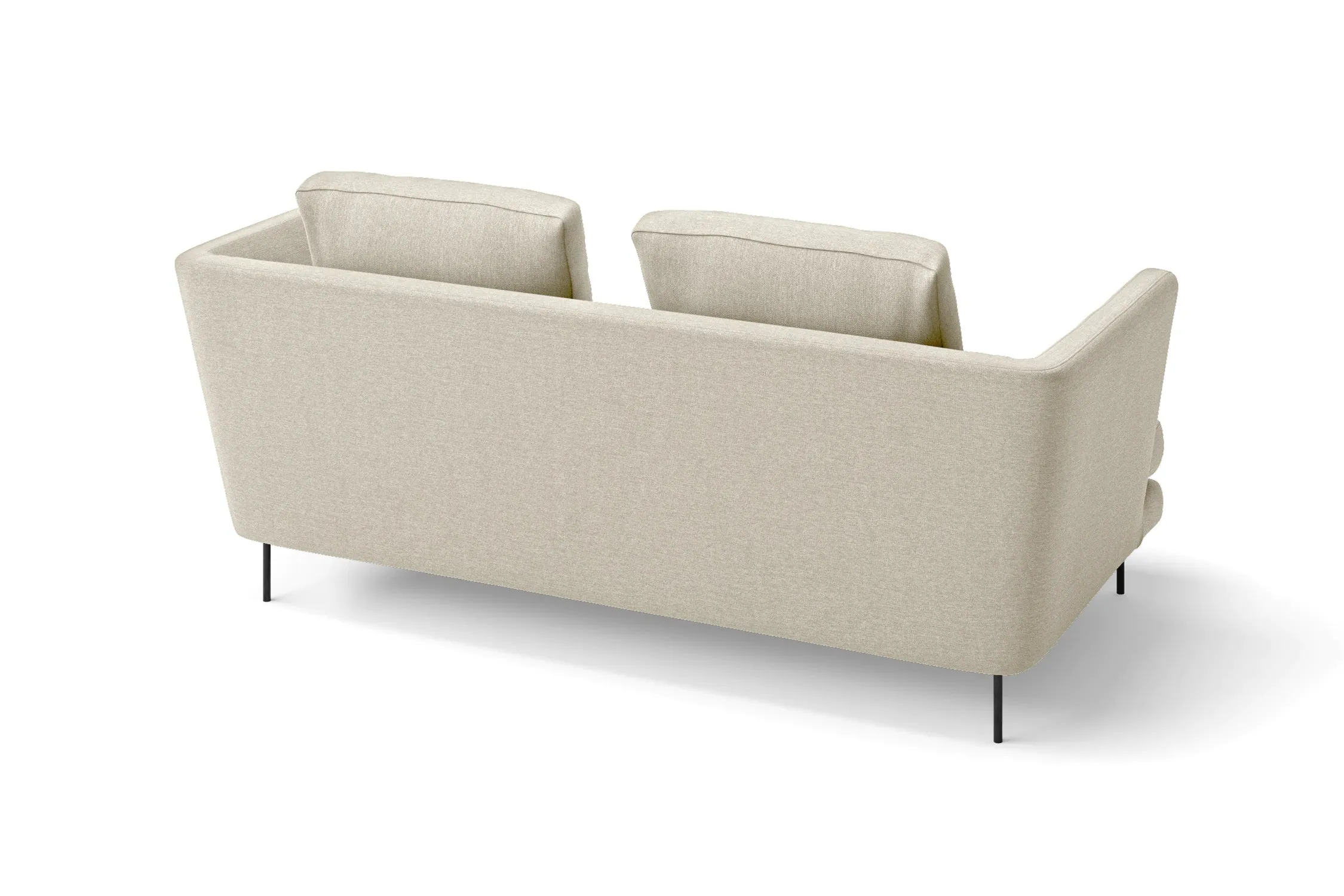 Faenza 2 Seater Sofa Cream Linen Fabric