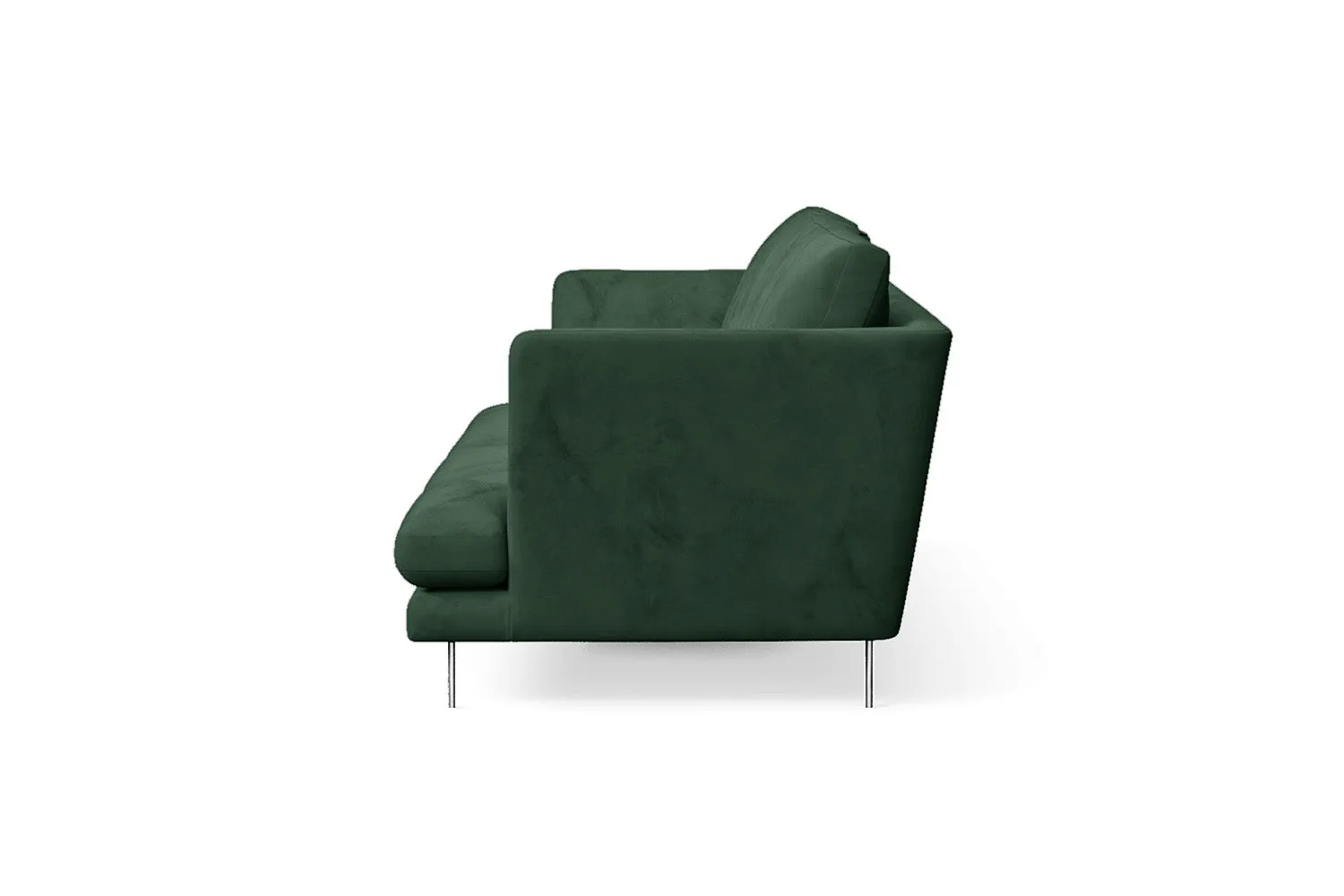 Faenza 3 Seater Sofa Green Velvet