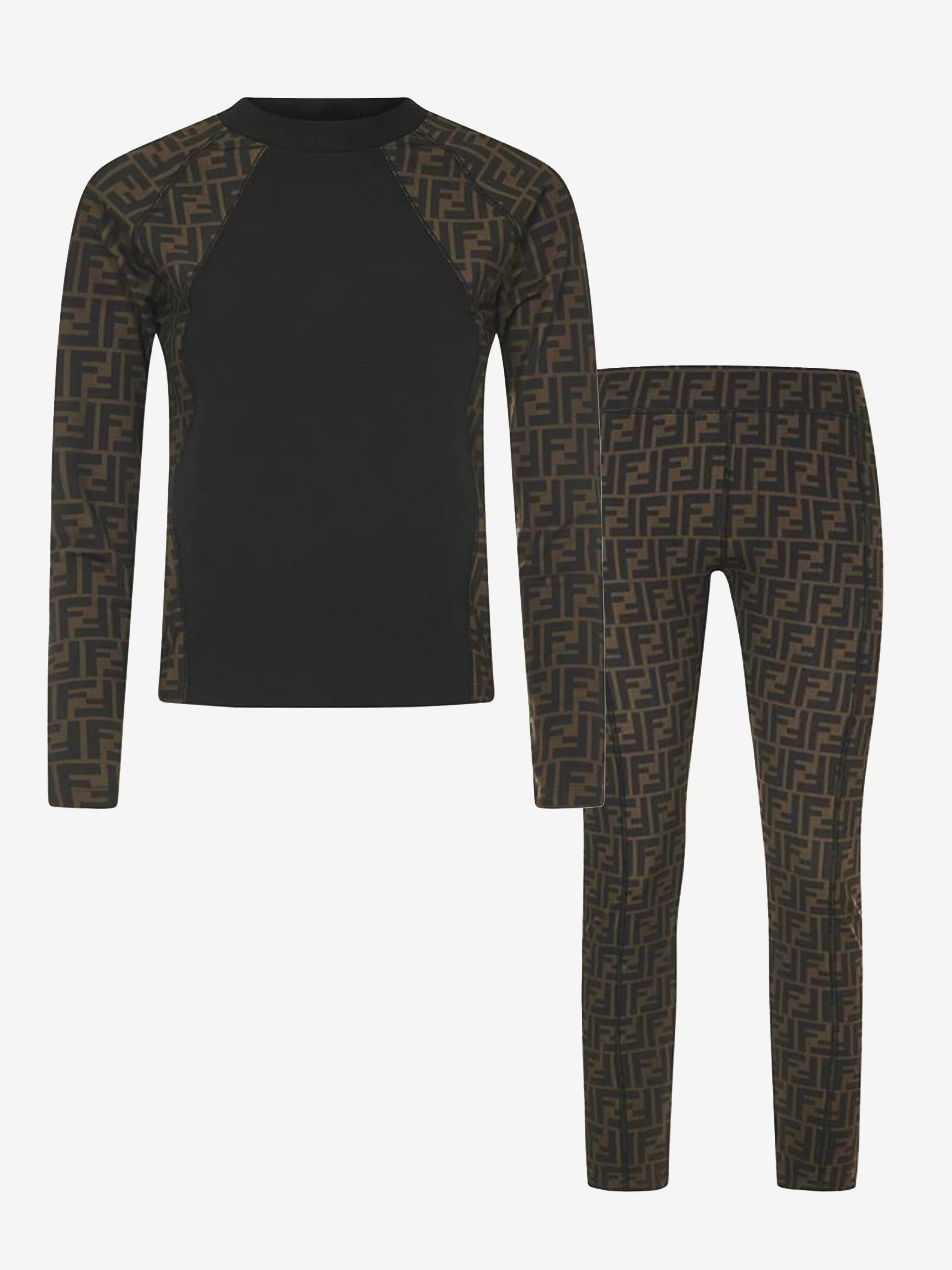 Fendi Girls FF Logo Ski 2 Piece Set