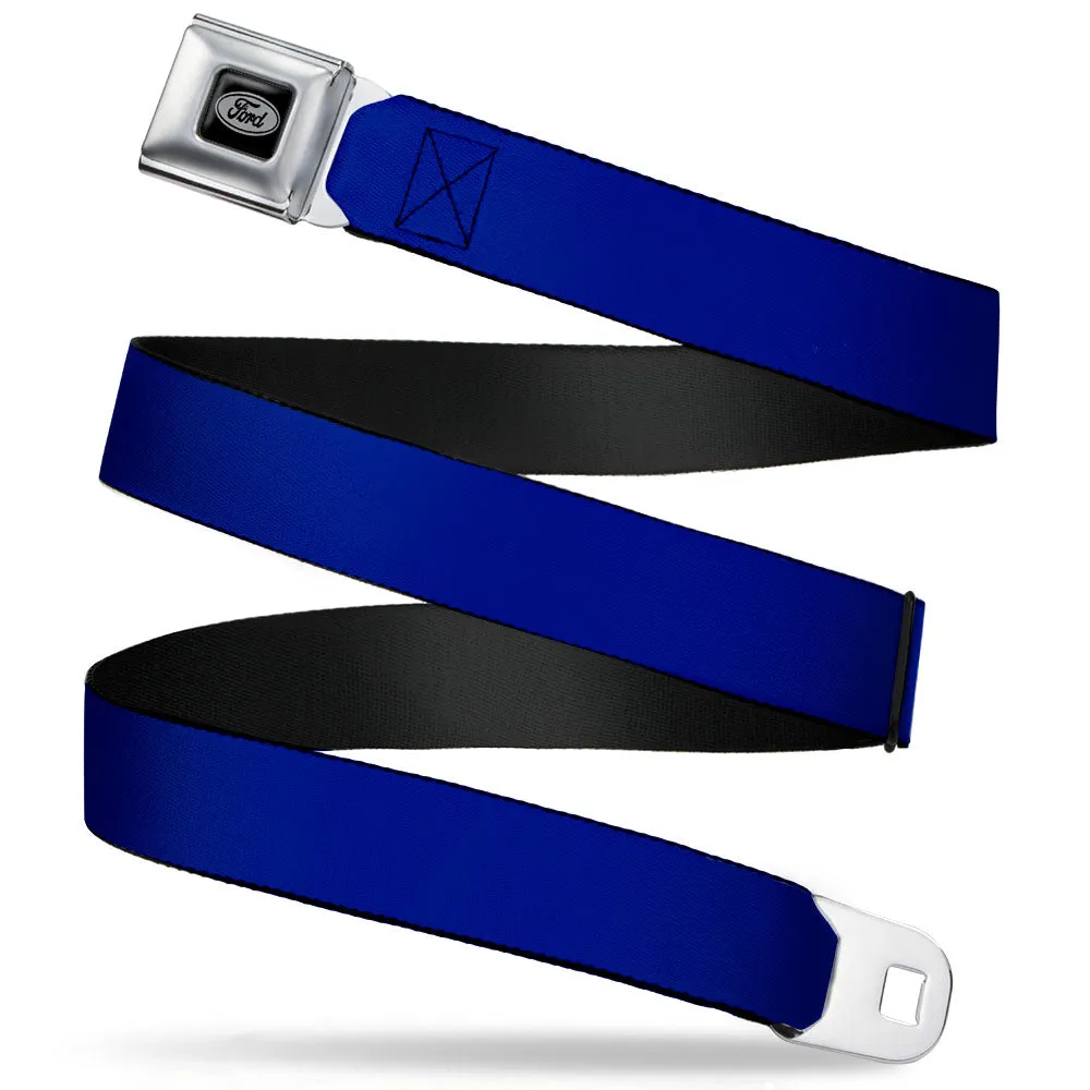Ford Emblem Seatbelt Belt - Royal Webbing