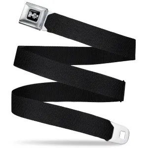 H2 - 
 Seatbelt Belt - Black Webbing
