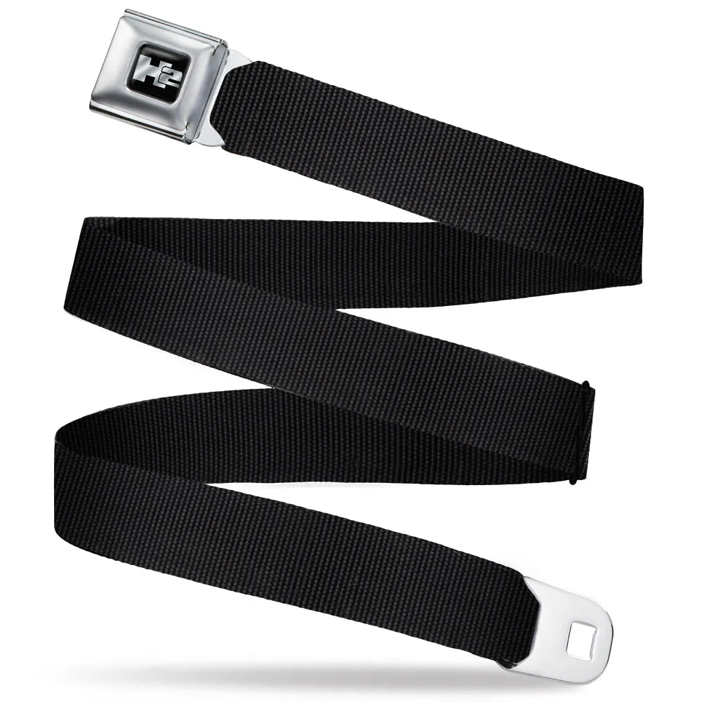 H2 - 
 Seatbelt Belt - Black Webbing