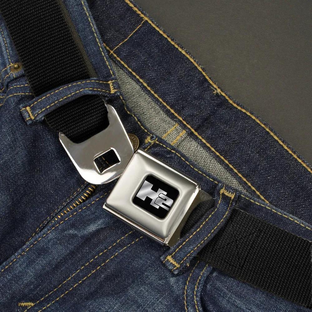 H2 - 
 Seatbelt Belt - Black Webbing