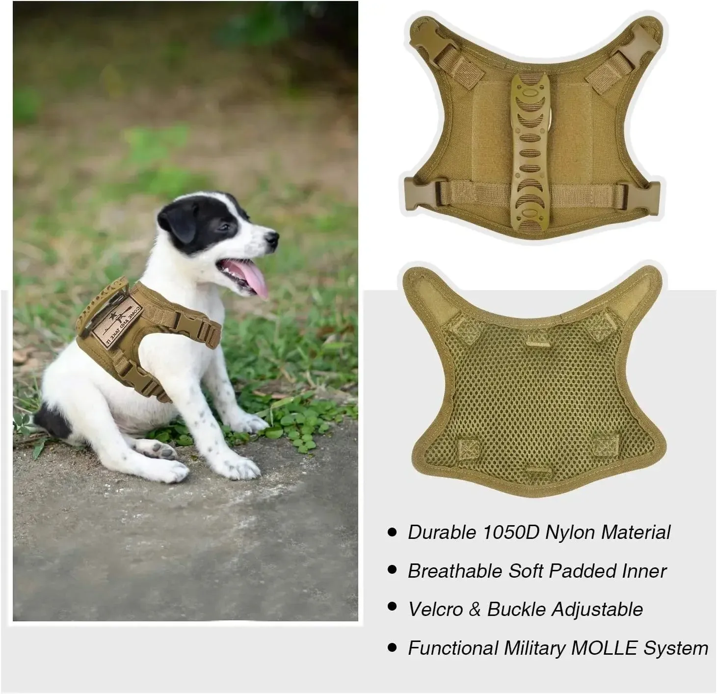 K9 Puppy Adjustable Tactical Vest