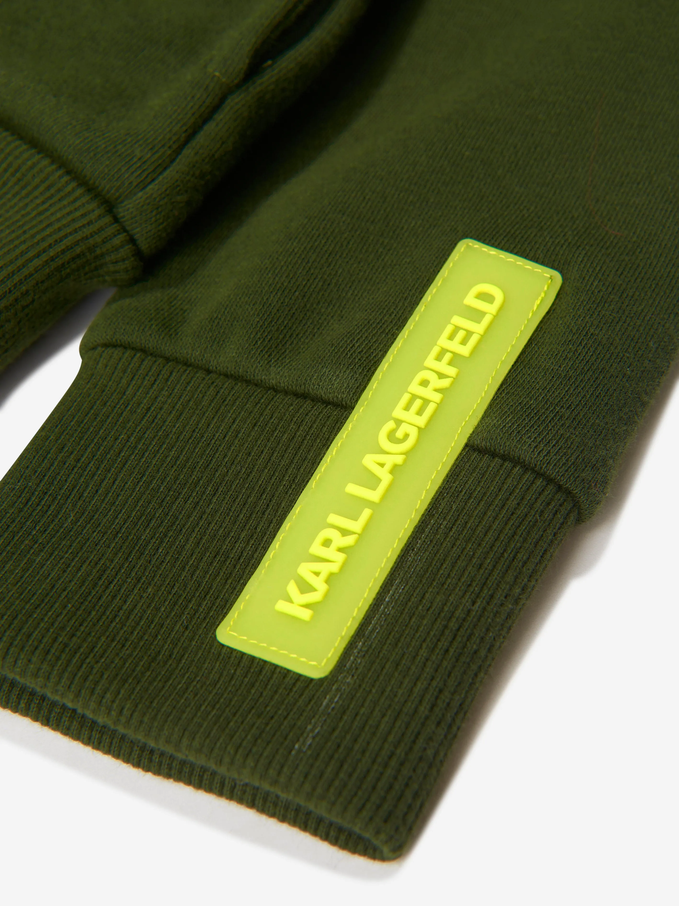 Karl Lagerfeld Boys Branded Zip Up Top