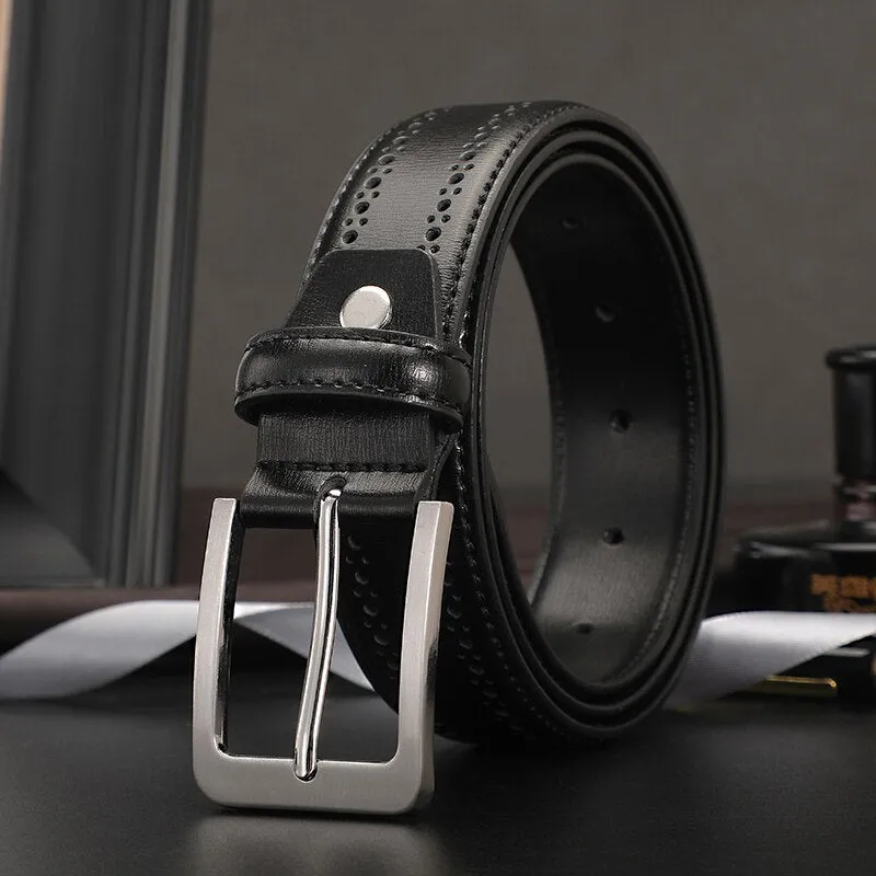 Luxury Leather Business Belt HQ226