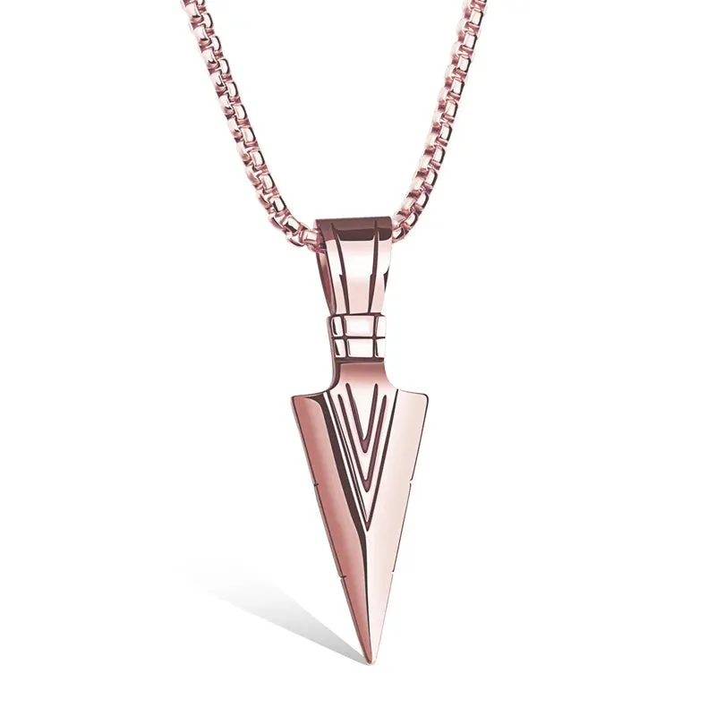 Men's Arrowhead Necklace