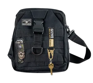 Mini MOLLE Tactical Sling Bag with Strap - 4 Pieces Per Retail Ready Display 25486