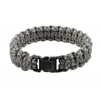Multi-Colored Paracord Bracelet, Foliage Green