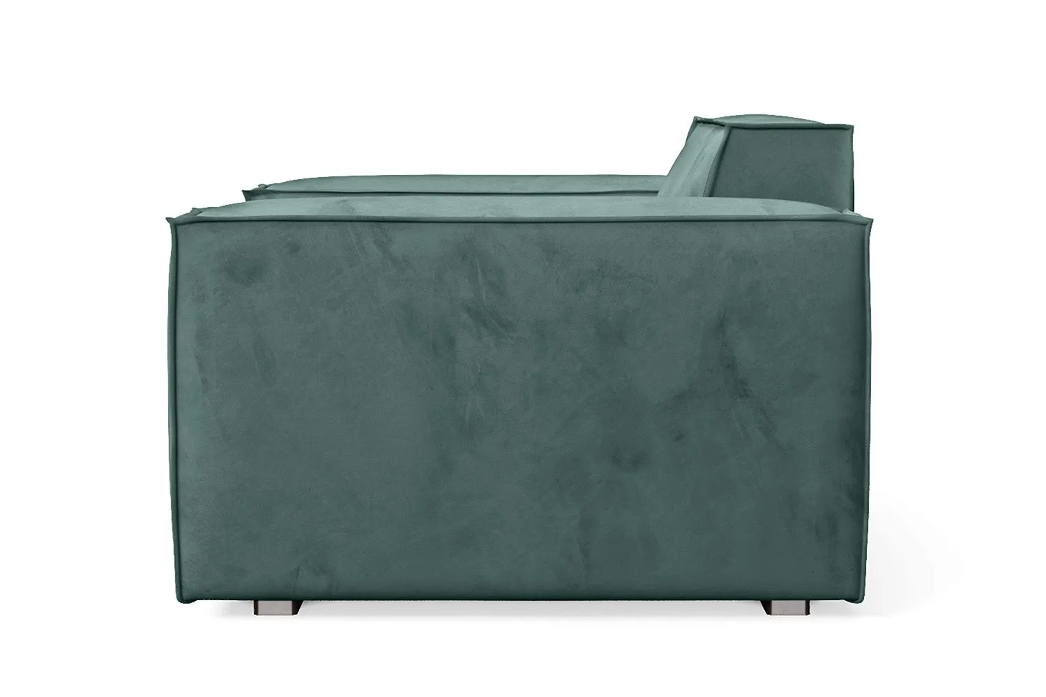 Naples Armchair Teal Velvet
