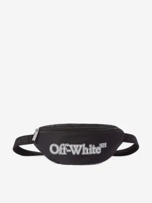 Off-White Kids Big Bookish Belt Bag in Black 927cm)
