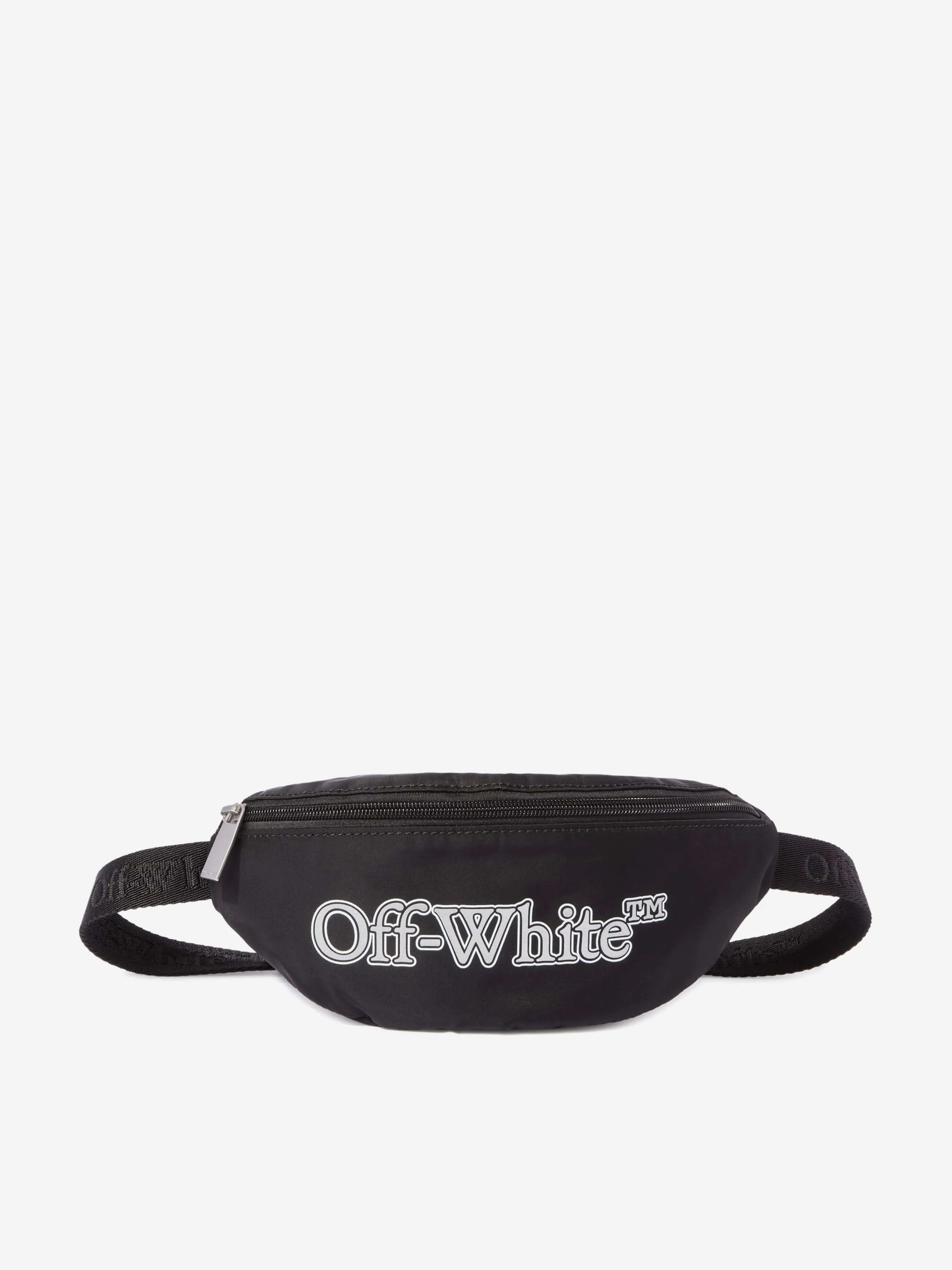 Off-White Kids Big Bookish Belt Bag in Black 927cm)