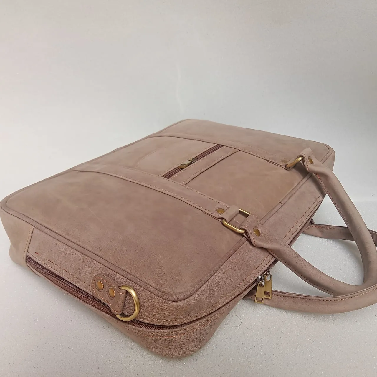 RAIWIND BAG Leather Laptop Bag Pure Handmade Leather Laptop Bag