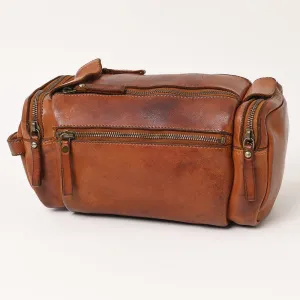 Spaghetti Western Swc400Cg Duffel Vintage Handmade Drum Dyed Genuine European Cowhide Leather Women Bag Western Handbag Purse