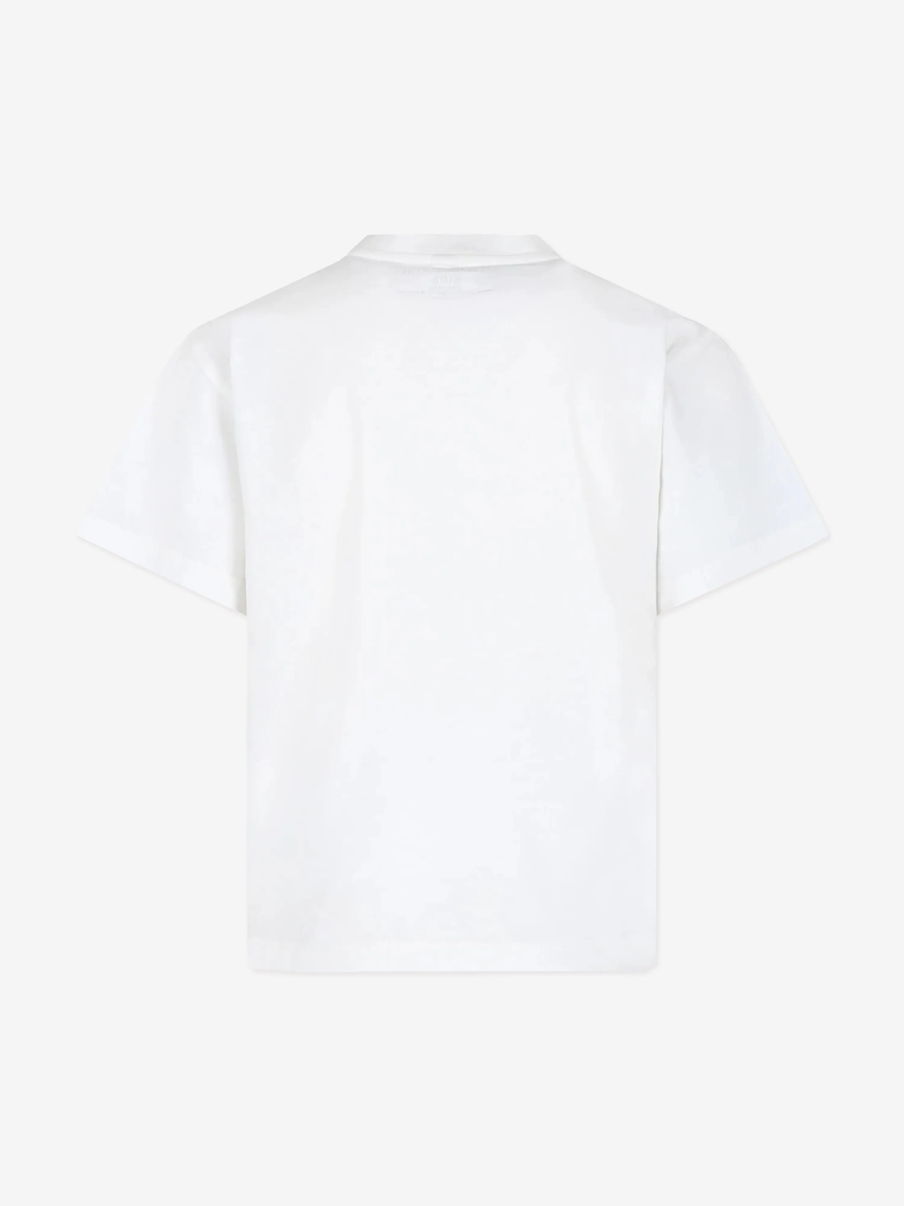 Stella McCartney Boys Circle Logo T-Shirt in Ivory
