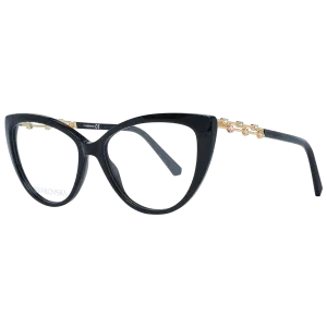 Swarovski Elegant Black Cat Eye Designer Eyeglasses