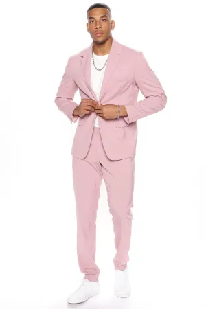 The Modern Stretch Suit Jacket - Mauve