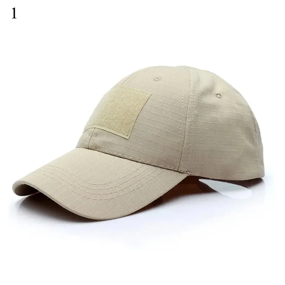 Unisex Outdoor Tactical Military Army Camo Adjustable Baseball Cap Camouflage Men Women Snapback Hat For Cycling Hiking Fishing