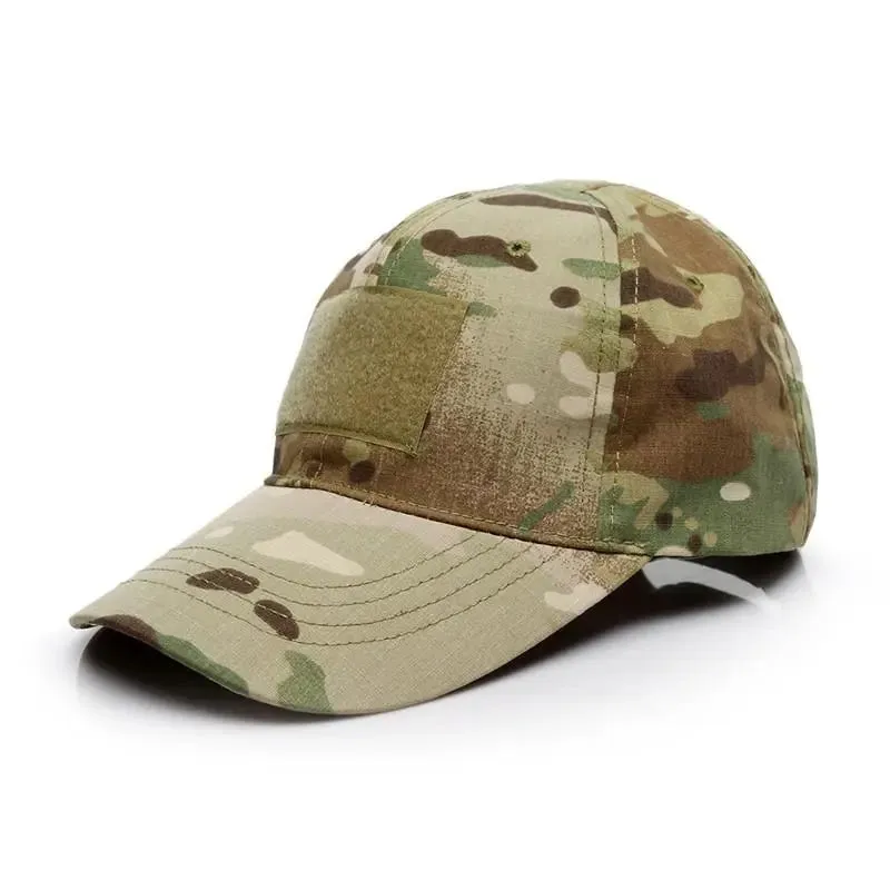 Unisex Outdoor Tactical Military Army Camo Adjustable Baseball Cap Camouflage Men Women Snapback Hat For Cycling Hiking Fishing