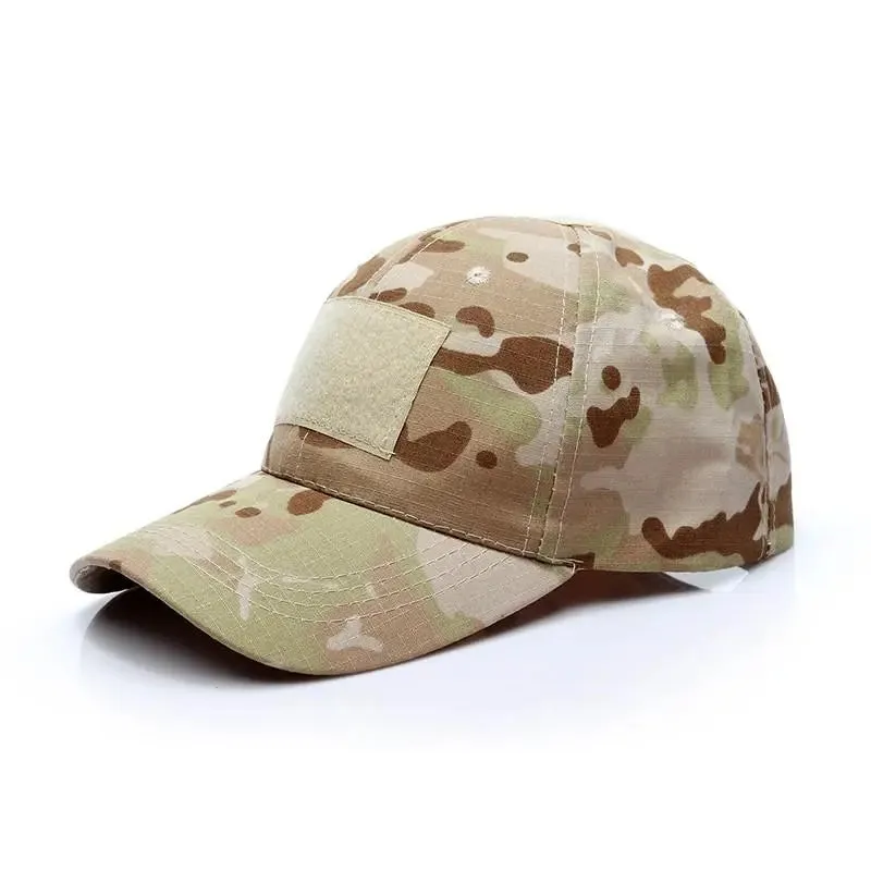 Unisex Outdoor Tactical Military Army Camo Adjustable Baseball Cap Camouflage Men Women Snapback Hat For Cycling Hiking Fishing